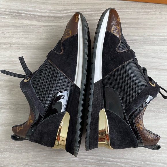 Authentic Louis Vuitton Runaway Leather Sneakers - Picture 4 of 12